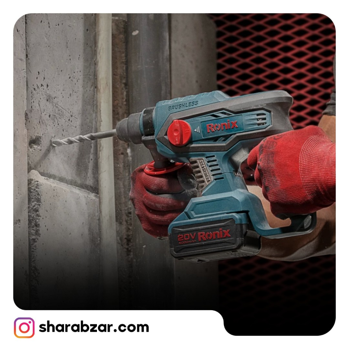 کن شارژی براشلس 20 ولت 1 11