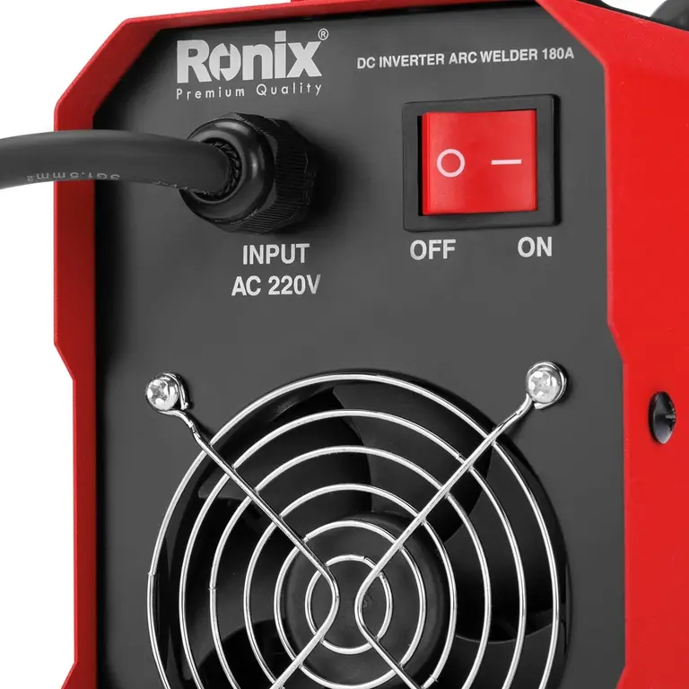 اینورتر جوشکاری تک برد 180 آمپر کد RH 4603 مدل رونیکس 3