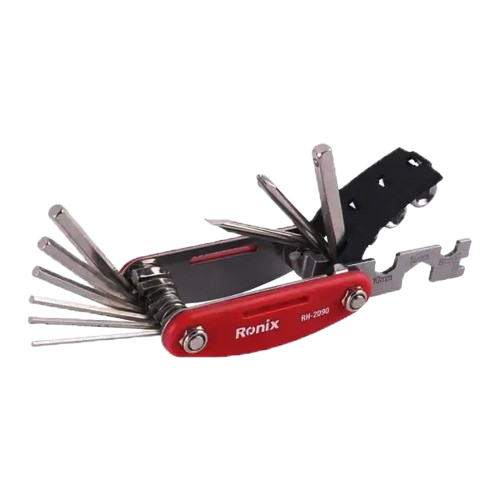 سرویس دوچرخه 16 پارچه چاقویی کد RH 2090 مدل رونیکس