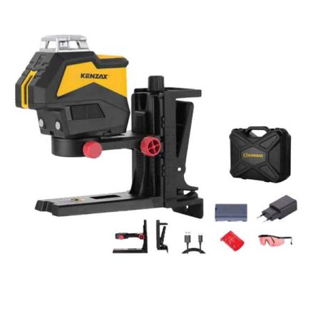 لیزري 5 خط شارژي 360 درجه قرمز کیف BMC 1145 شار ابزار1