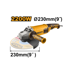 سنگ فرز 2200 اینکو مدل AG220018 شارابزار