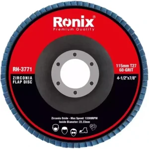 شارابزار سنباده فلاپ گرید 60 رونیکس مدل RH 3771