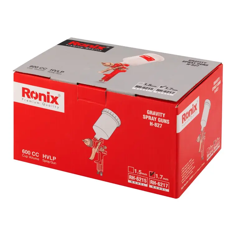 پیستوله کاسه پلاستیکیH827 سایز 1 7 میلیمتر مدل RH 6217 شار ابزار6