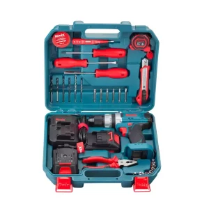 کیت دریل شارژی 16 ولت(2 باطری 33 پارچه) مدل RS 8615 شار ابزار