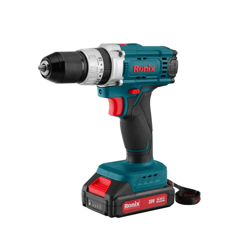 کیت دریل شارژی چکشی 20 ولت (2 باطری 53 پارچه) مدل RS 8619 شار ابزار3