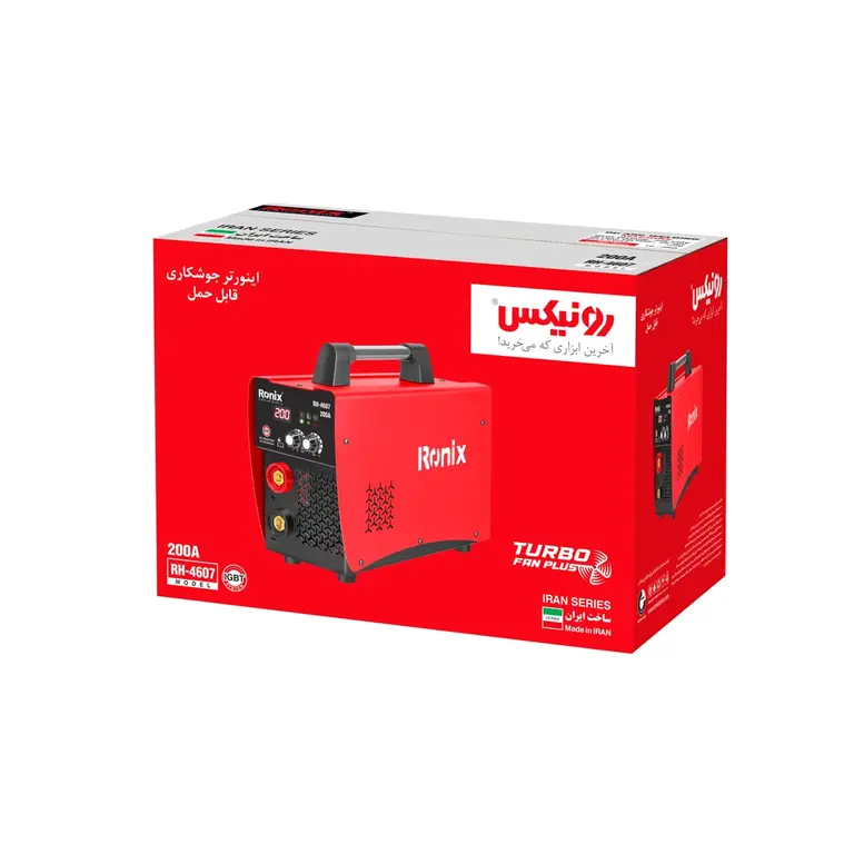 شارابزار آمپر سری ایران 200 اینورتر جوشکاری رونیکس مدل RH 4607 (10)