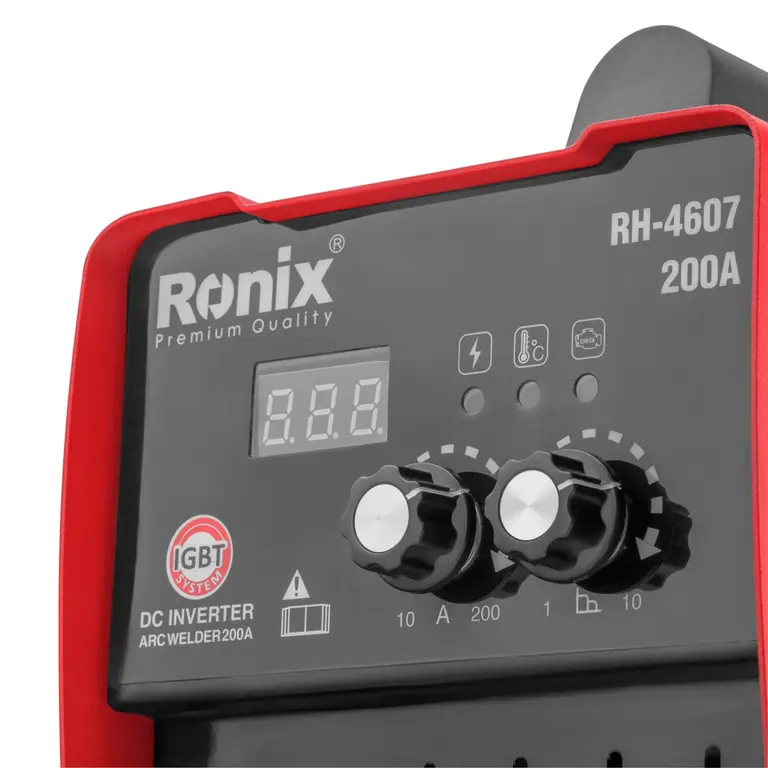 شارابزار آمپر سری ایران 200 اینورتر جوشکاری رونیکس مدل RH 4607 (7)