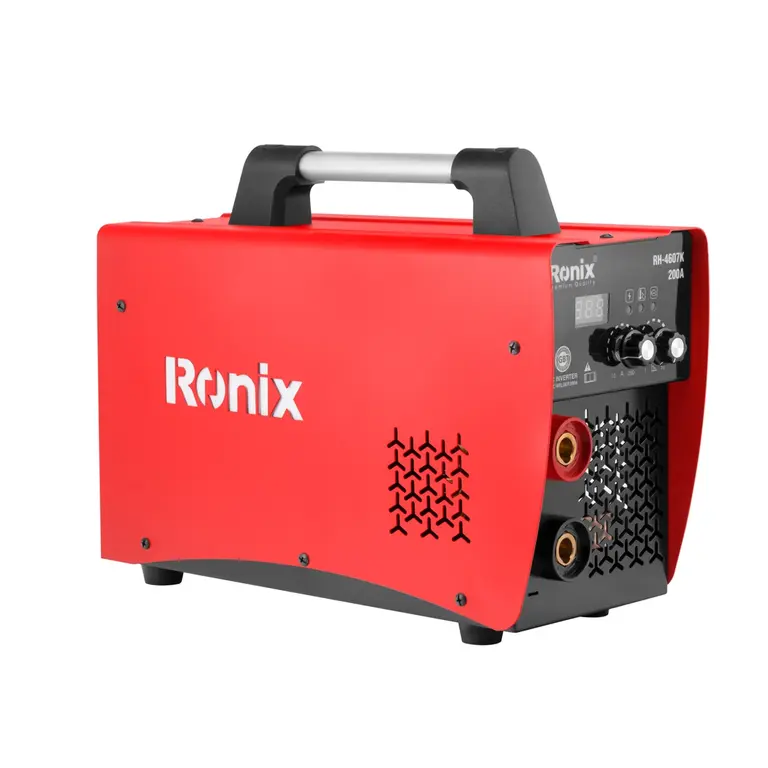شارابزار اینورتر جوشکاری 200آمپر با کیف برزنتی رونیکس مدل RH 4607K (3)