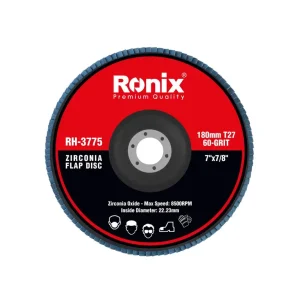 شارابزار سنباده فلاپ180 میل گرید60رونیکس مدل RH 3775 (2)