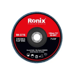 شارابزار سنباده فلاپ180 میل گرید80رونیکس مدل RH 3776 (2)