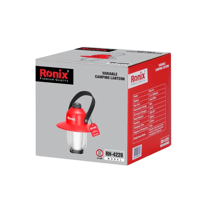 شارابزار چراغ فانوسی مینی ولوم دار رونیکس مدل RH 4228 (9)