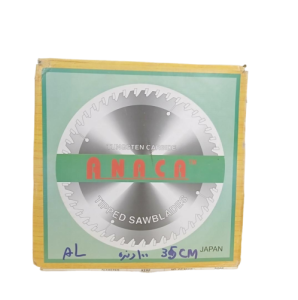 تیغ اره گرد آلومینیوم بر 35 سانت ANACA 100 دنده prev ui