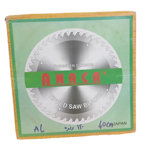 تیغ اره گرد آلومینیوم بر 40 سانت ANACA 120 دنده