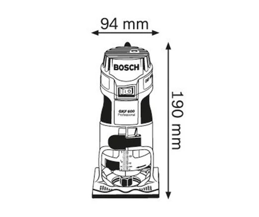 فرز نجاری بوش مدل GKF600 3