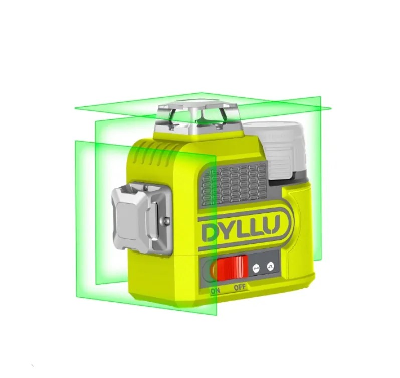 تراز لیزری شارژی 12 ولت 12 خط سبز دایلو مدل DTLE8M12 1