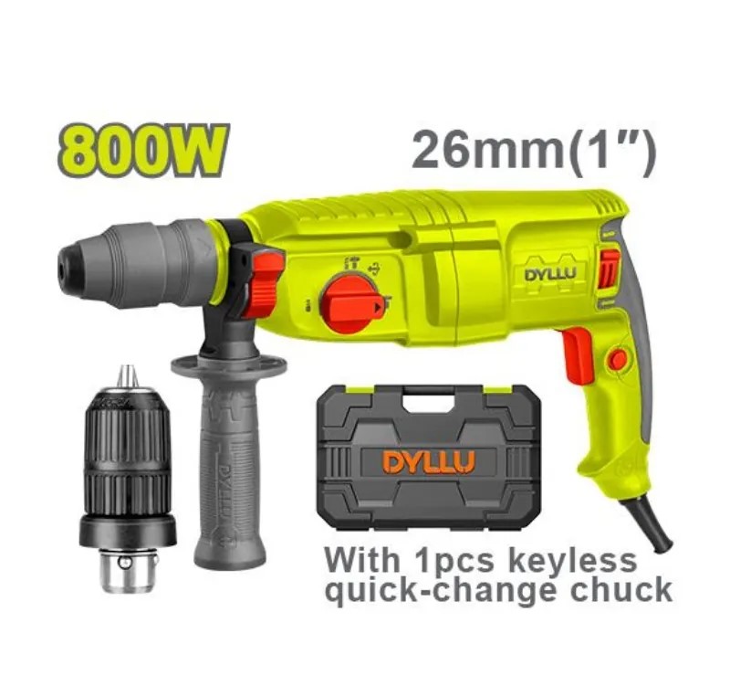 دریل بتن کن 800 وات دایلو مدل DTRH1D26 2