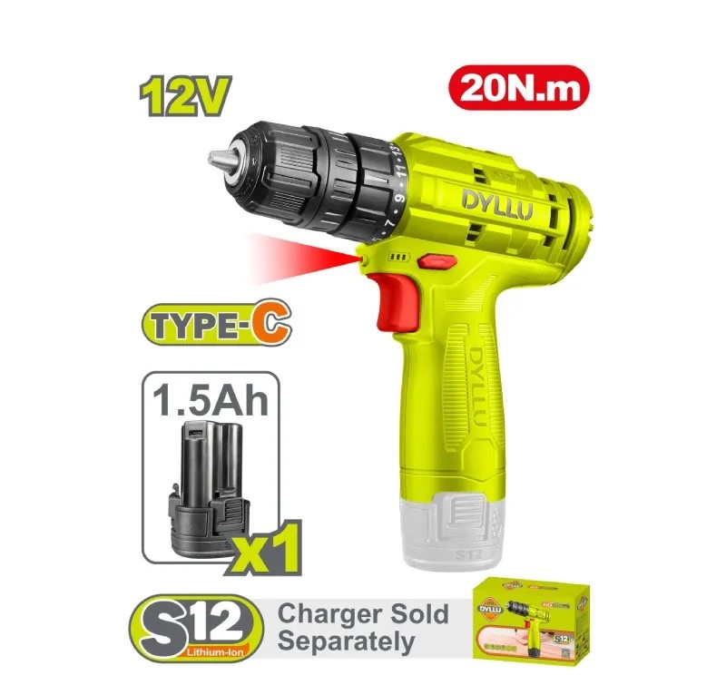 دریل پیچ گوشتی شارژی دایلو مدل DTCDS510