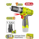 دریل پیچ گوشتی شارژی دایلو مدل DTCDS540