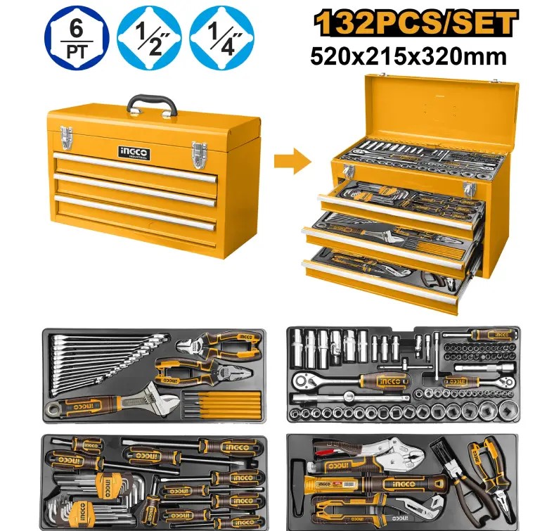 ست ابزار 132 عددی اینکو مدل HTCS221321 2