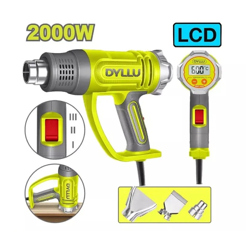 سشوار صنعتی 2000 وات دایلو مدل DTHG1530