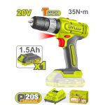 دریل پیچ گوشتی شارژی چکشی 20 ولت دایلو مدل DTCDP521