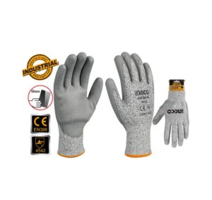 دستکش کف مواد ضدبرش PU اینکو مدل HGCG02