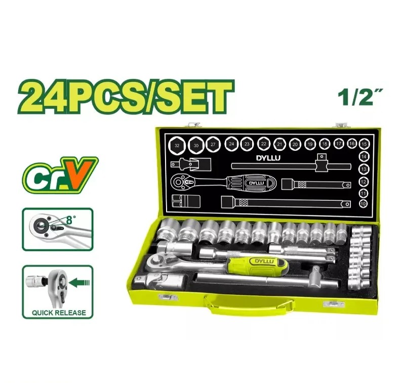 ست بکس 1 و 2 دهم اینچ 24 عددی دایلو مدل DTST2L24