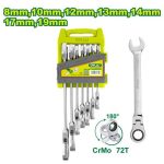 آچار یکسر جغجغه 7 عددی دایلو مدل DTSP5207