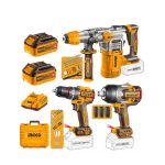 پک ابزار شارژی 3 عددی 20 ولت اینکو مدل COSLI250281